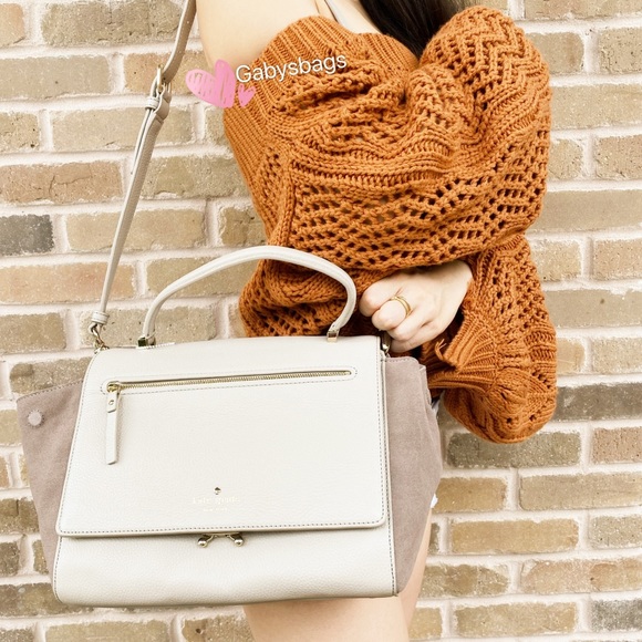 kate spade Handbags - Kate Spade suede leather satchel